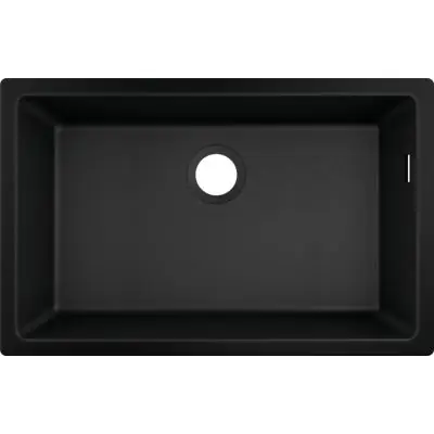 Szybka wysyłka Hansgrohe S 51 43432170 zlewozmywak granitowy 66x40 cm czarny
