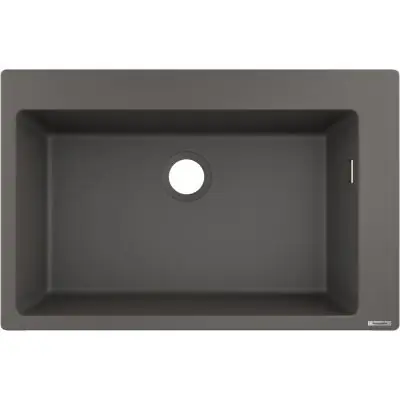 Szybka dostawa Hansgrohe S 51 43313290 zlewozmywak granitowy 77x51 cm szary/grafitowy/onyx