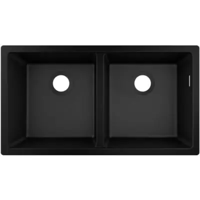 Nowość Hansgrohe S 51 43434170 zlewozmywak granitowy 82x45 cm czarny