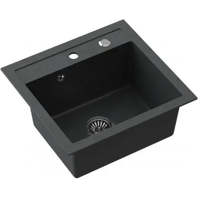 Quadron Johnny HCQJ5047CZK zlewozmywak graniteq 50x47 cm
