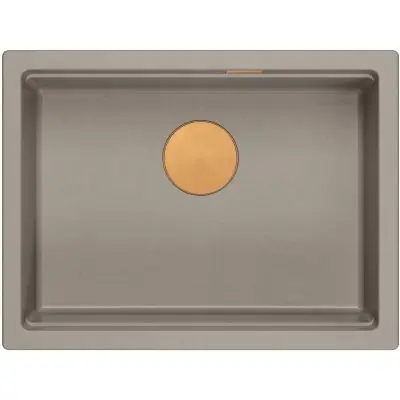 Quadron Logan HQJ6045U4PVDC1U zlewozmywak graniteq 56x45 cm beżowy