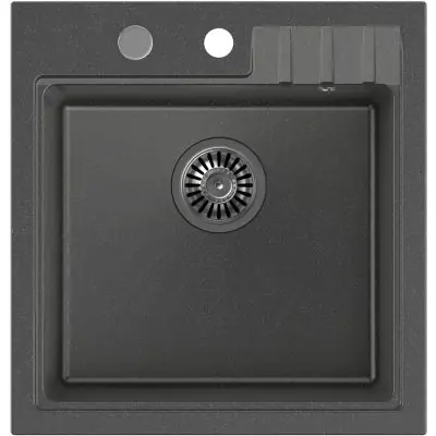 Quadron Peter HCQP5052CZK zlewozmywak graniteq 50x52 cm