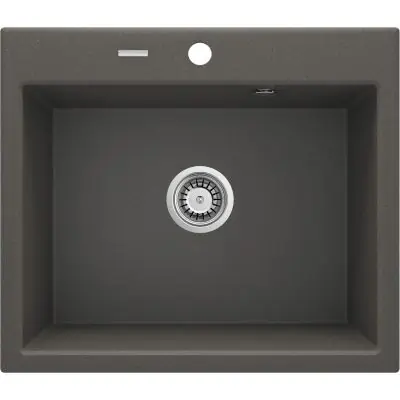 Premium Deante Andante ZQNT103 zlewozmywak granitowy 60x52 cm