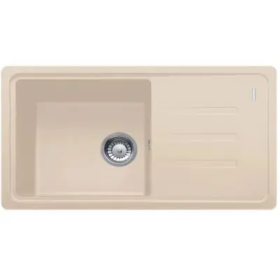 Darmowy zwrot Franke Bliss 1140676307 zlewozmywak granitowy 78x43.5 cm beżowy