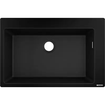 Kup teraz Hansgrohe S 51 43313170 zlewozmywak granitowy 77x51 cm czarny
