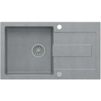 Do wyczerpania zapasów Quadron Christian HCQC7845SZKPC zlewozmywak graniteq 78x45 cm