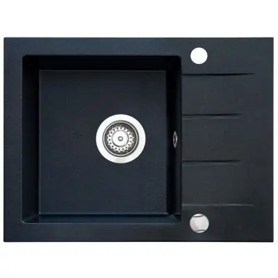 Hit cenowy iceBerg Focus ZFS1411A zlewozmywak granitowy 58x44 cm szary/grafitowy/onyx