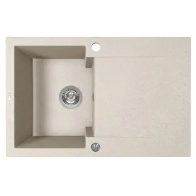 Zamów dziś Laveo Chichi SBH411Y zlewozmywak granitowy 74x48 cm beżowy