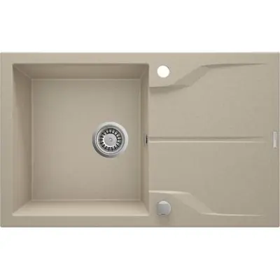 Obniżka ceny Deante Andante ZQN7113 zlewozmywak granitowy 60x52 cm beżowy