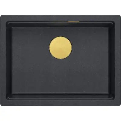 Hit cenowy Quadron Logan HQJ6045U8PVDG1U zlewozmywak graniteq 56x45 cm czarny