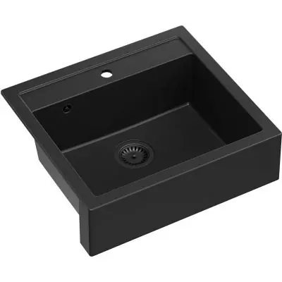 Zamów teraz Quadron Bill HCQB6054U7BLM zlewozmywak graniteq 59.5x54 cm