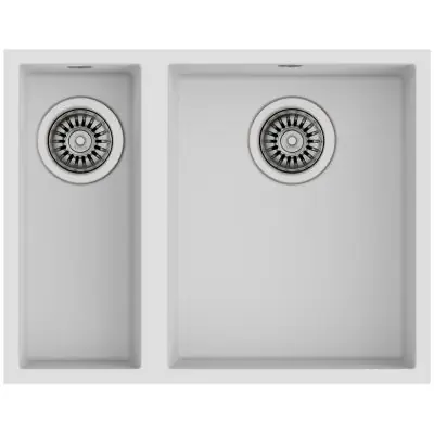 Popularny Teka Square 115260033 zlewozmywak tegranit 56x44 cm biały