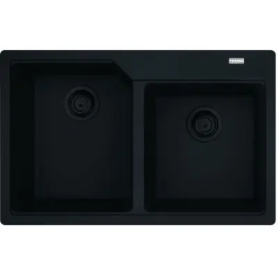 Cena promocyjna Franke Urban 1140697746 zlewozmywak granitowy 78x50 cm czarny