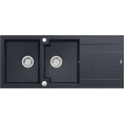 Wybór klientów Quadron Evan HQE11650U8BSP2O zlewozmywak graniteq 116x50 cm czarny