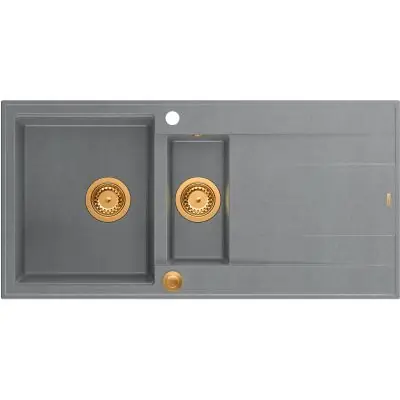 Wybór klientów Quadron Evan HQE5510050U5PVDC1P2O zlewozmywak graniteq 100x50 cm