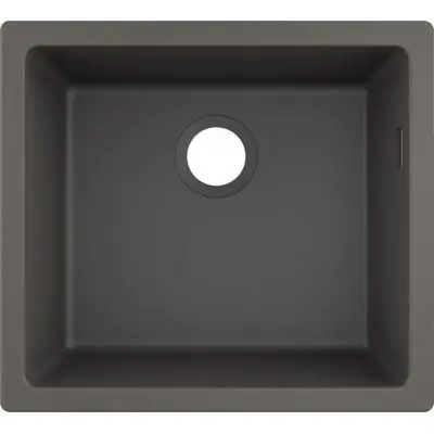 Hansgrohe S 51 43431290 zlewozmywak granitowy 50x46 cm szary/grafitowy/onyx