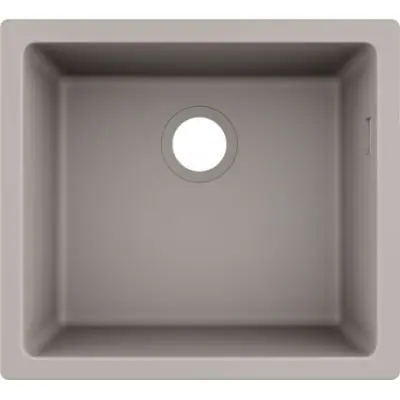 Hansgrohe S 51 43431380 zlewozmywak granitowy 50x46 cm szary/grafitowy/onyx