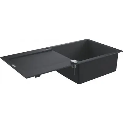Dodaj do koszyka Grohe K500 31645AP0 zlewozmywak granitowy 100x50 cm czarny