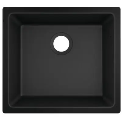 Hansgrohe S 51 43431170 zlewozmywak granitowy 50x45 cm czarny
