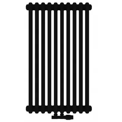 Dostępne od ręki Irsap Tesi 2 IRSTES209010K15 grzejnik pokojowy 90x45 cm podłączenie dolne czarny