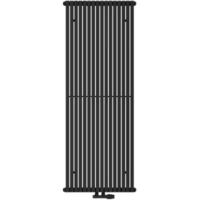 AG Evo Line Eterna Duo AGETVD180629005T grzejnik pokojowy 180x62.3 cm podłączenie dolne czarny