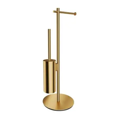 Nowy Omnires Modern Project MP60810GLB stojak ze szczotką do wc złoty