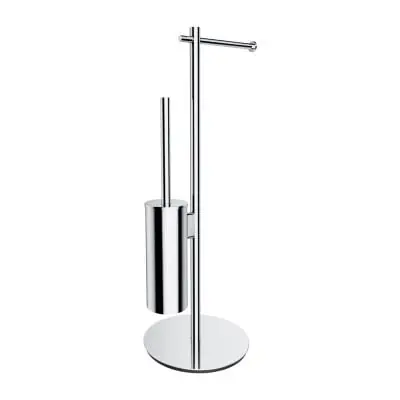 Ograniczona ilość Omnires Modern Project MP60810CR stojak ze szczotką do wc chrom