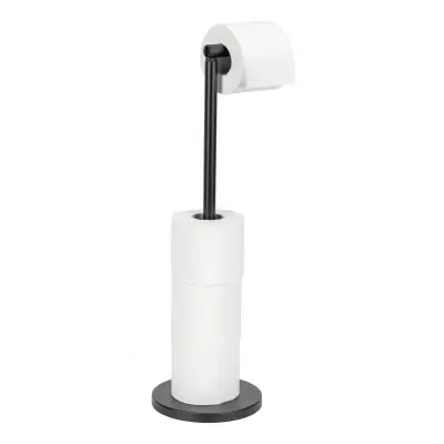 Wenko 24034100 pojemnik na papier toaletowy czarny