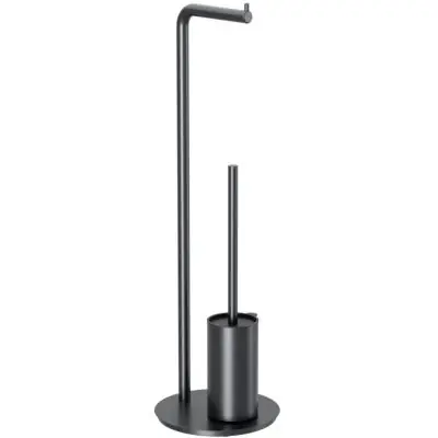 Oferta czasowa Excellent Fido DOEX1417AB stojak na papier toaletowy ze szczotką wc grafitowy
