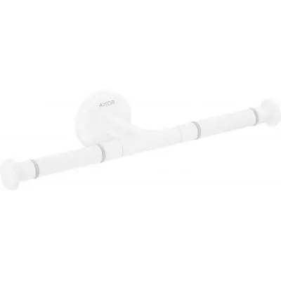 Wyjątkowa oferta Axor Universal Circular uchwyt na papier toaletowy podwójny biały mat 42857700