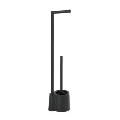 Oferta czasowa Wenko Avola 23804100 stojak na papier toaletowy ze szczotką wc czarny