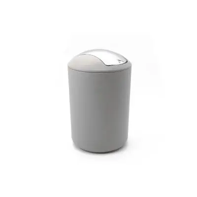 Dostępne od ręki Hyggli Simply 86019 kosz na śmieci 6 l szary