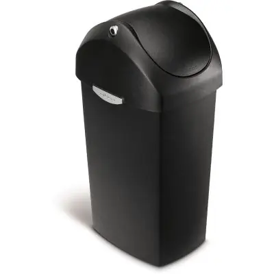 Simple Human CW1336 kosz na śmieci 40 l czarny