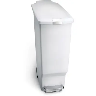 Do wyczerpania zapasów Simple Human CW1362 kosz na śmieci 40 l biały