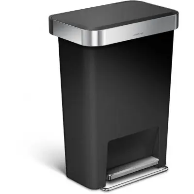 Wybór klientów Simple Human CW1385CB kosz na śmieci 45 l czarny