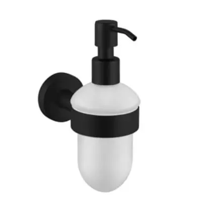 Wyjątkowa oferta Kronenbach Lima 2.0 Black 292000650505 dozownik do mydła 200 ml czarny