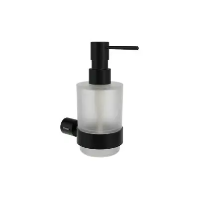 Ravak Fold X07P1356 dozownik do mydła 250 ml czarny