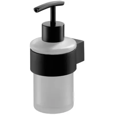 BISK Futura black 02953 dozownik do mydła czarny