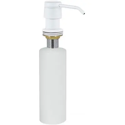 Tres Selection dozownik do mydła 400 ml blatowy biały mat 1.34.741.10BM