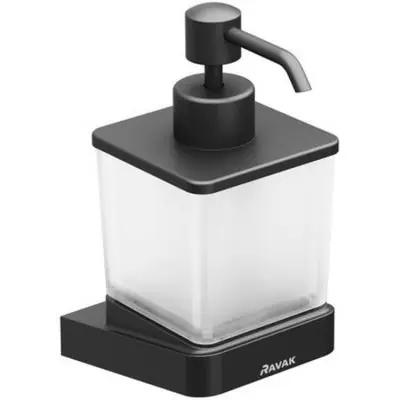 Ravak 10° X07P559 dozownik do mydła 200 ml czarny