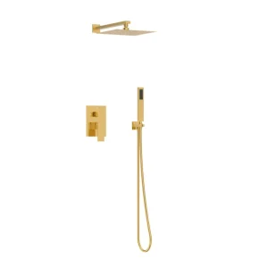 Balneo Bateria prysznicowa CASCADE zestaw 3 SHINY GOLD H0301030607 Popularny