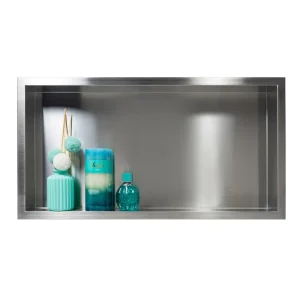 Wyprzedaż Balneo WALL-BOX ONE - Półka wnękowa INOX 60x30x7 cm OB-IN3