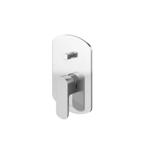 Do wyczerpania zapasów Kohlman FOXAL Bateria wannowa podtynkowa Chrom QW210F