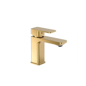 Bestseller Valvex LOFT GOLD Bateria umywalkowa stojąca Złota 2455800