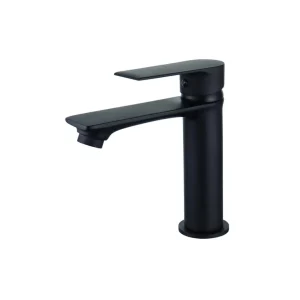 Oferta limitowana Sea-Horse MUSO BLACK Bateria umywalkowa stojąca Czarna BJJ104B