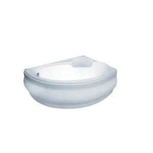 Besco Basic FINEZJA NOVA Wanna asymetryczna 155x95 Prawa Biała WAF-155-NP Najlepsza cena