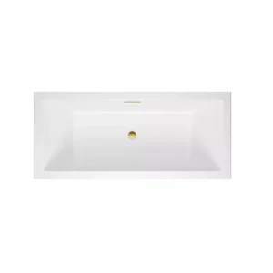 Cena promocyjna Excellent HEAVEN SLIM Wanna prostokątna 170x75 z systemem przelewowo-odpływowym Złoto WAEX.HEV17WHS ARIN.FLOW.GL