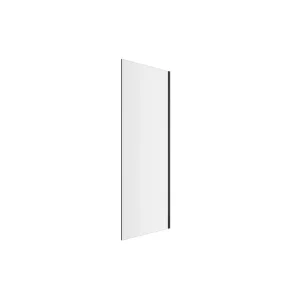 Cena promocyjna Excellent ROLS Ścianka prysznicowa boczna 80 cm powłoka Clean Control Czarny mat KAEX.2606.800.LP.BL