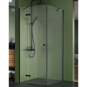 Cena promocyjna New Trendy Kalibra Black Kabina prysznicowa prostokątna Prawa 80x70 K-5061