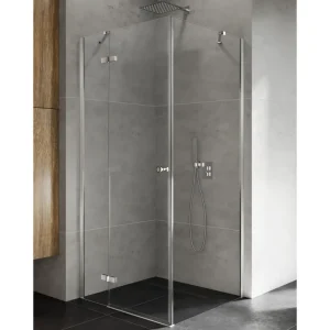 Cena promocyjna New Trendy Kalibra Chrome Kabina prysznicowa kwadratowa Lewa 100x100 K-5012